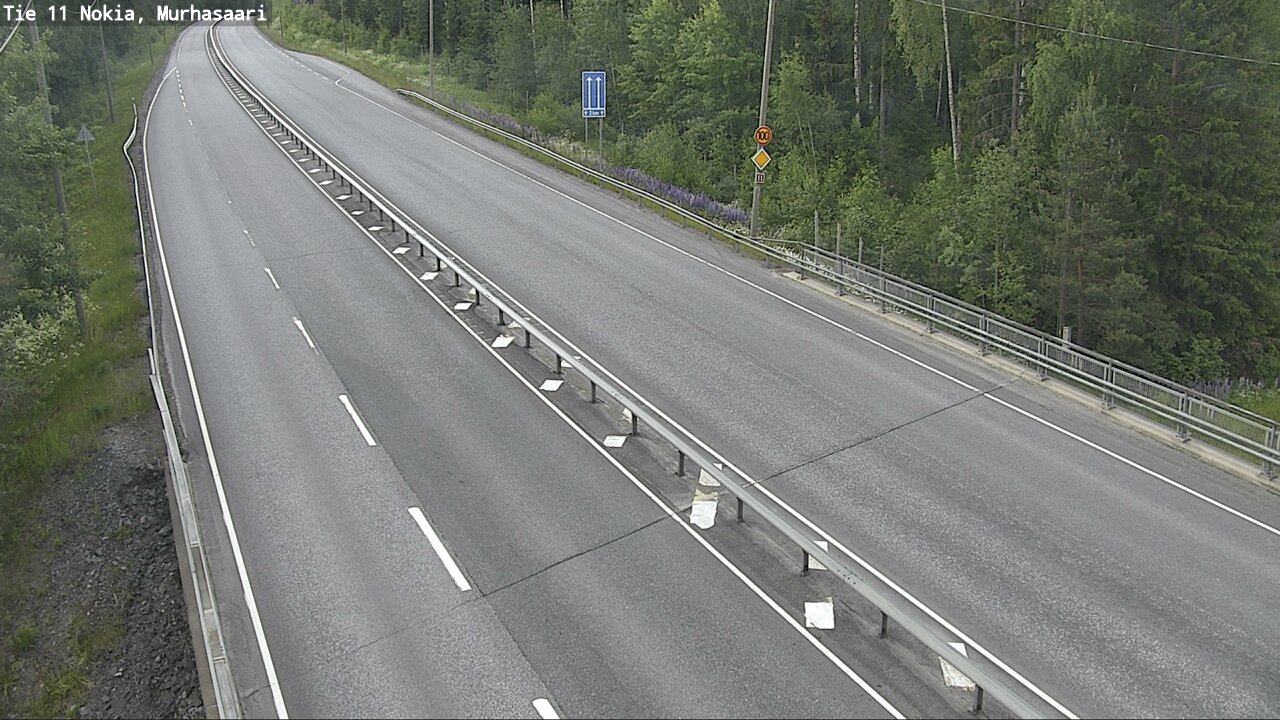 Weather Camera Image Road 11 Nokia, Murhasaari, Nokia, Pirkanmaa