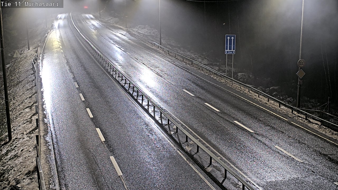 Weather Camera Image Väg 11 Nokia, Murhasaari, Nokia, Pirkanmaa