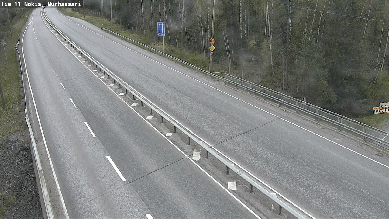Weather Camera Image Road 11 Nokia, Murhasaari, Nokia, Pirkanmaa