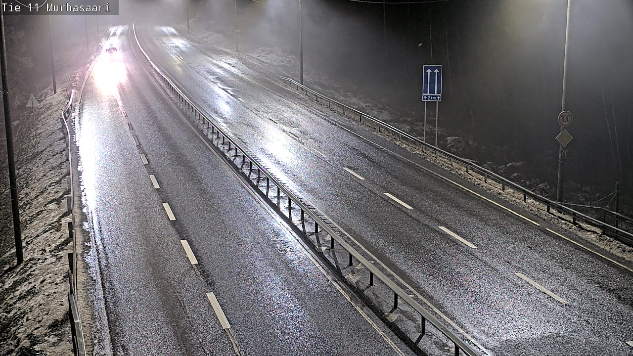 Weather Camera Image Väg 11 Nokia, Murhasaari, Nokia, Pirkanmaa