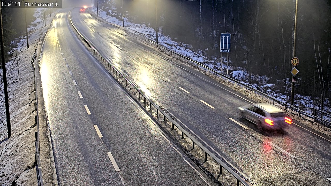 Weather Camera Image Väg 11 Nokia, Murhasaari, Nokia, Pirkanmaa