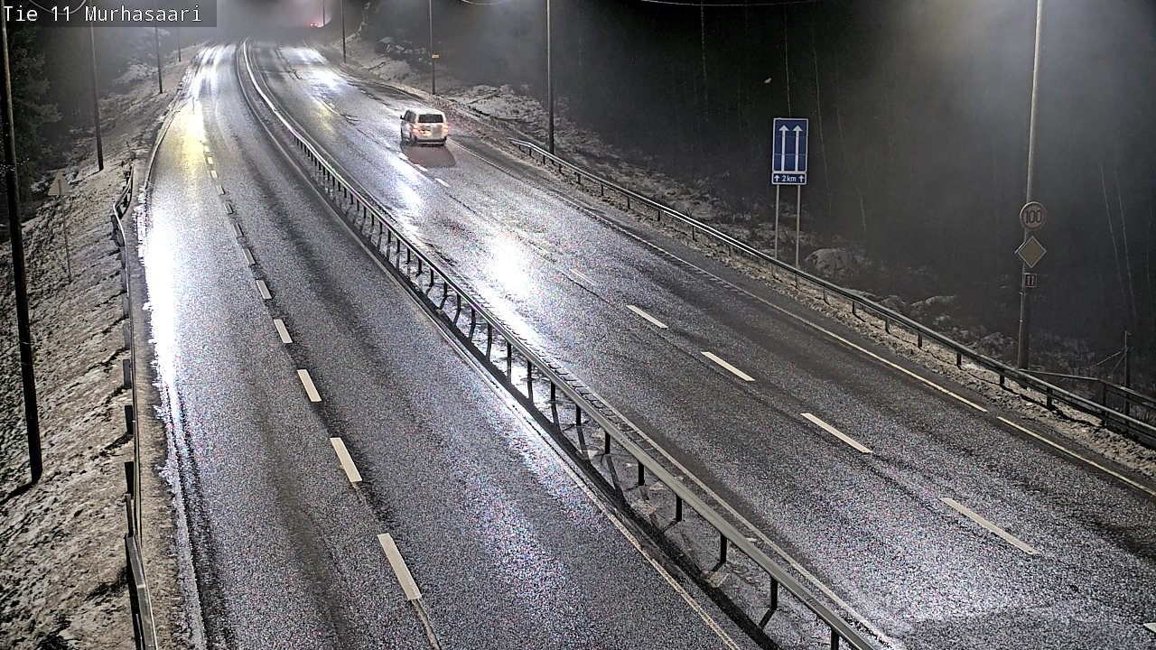 Weather Camera Image Väg 11 Nokia, Murhasaari, Nokia, Pirkanmaa