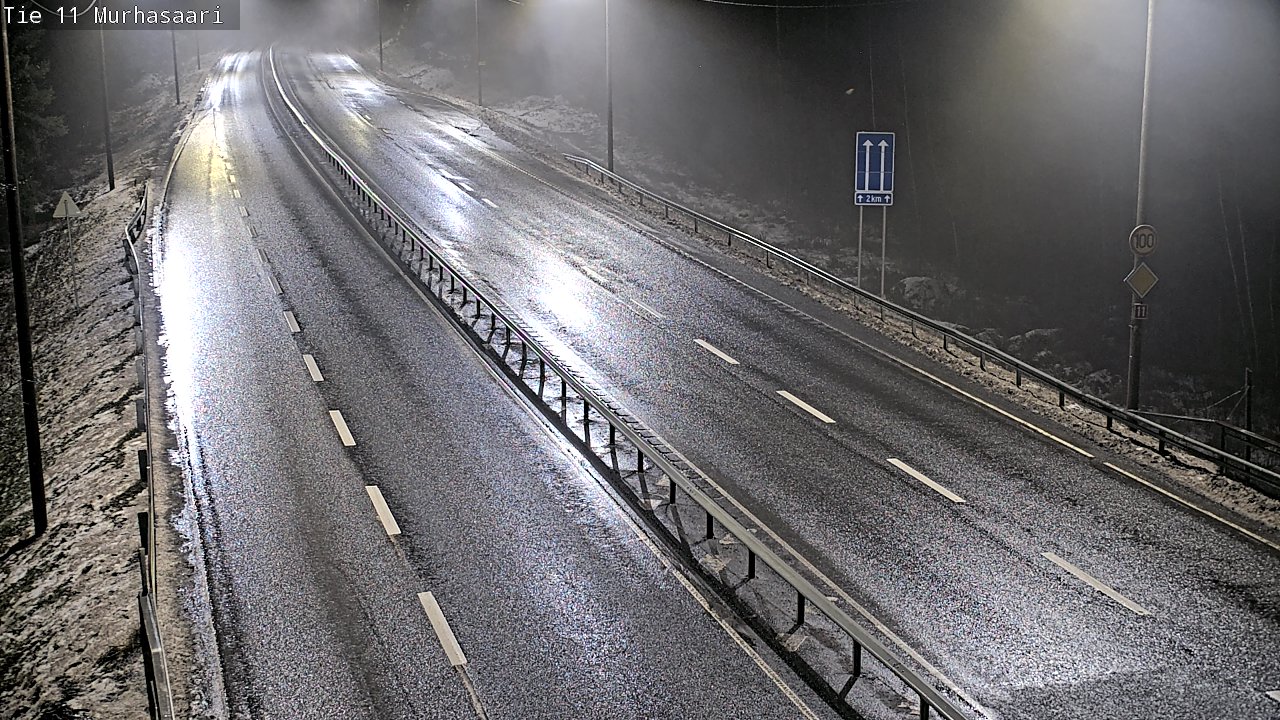 Weather Camera Image Väg 11 Nokia, Murhasaari, Nokia, Pirkanmaa