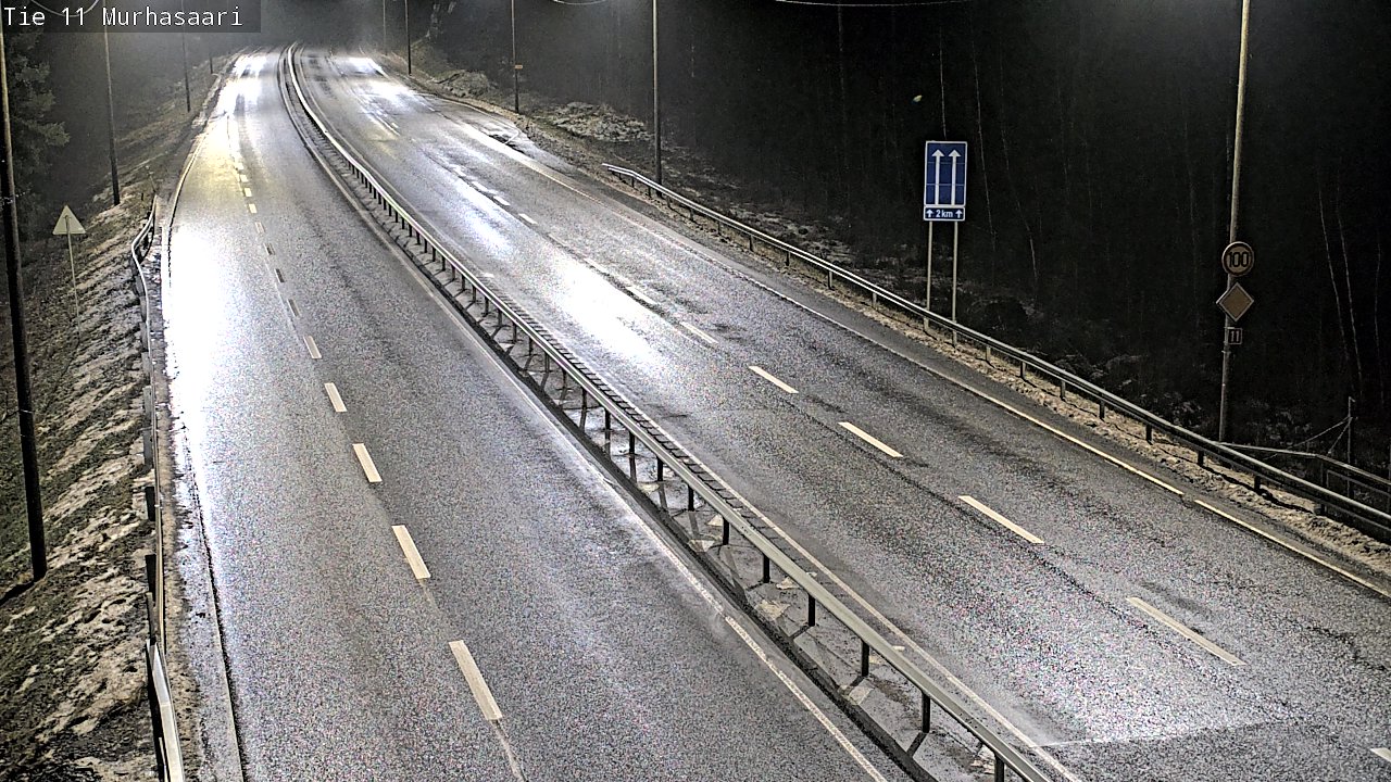Weather Camera Image Väg 11 Nokia, Murhasaari, Nokia, Pirkanmaa