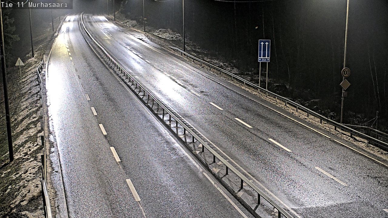 Weather Camera Image Väg 11 Nokia, Murhasaari, Nokia, Pirkanmaa