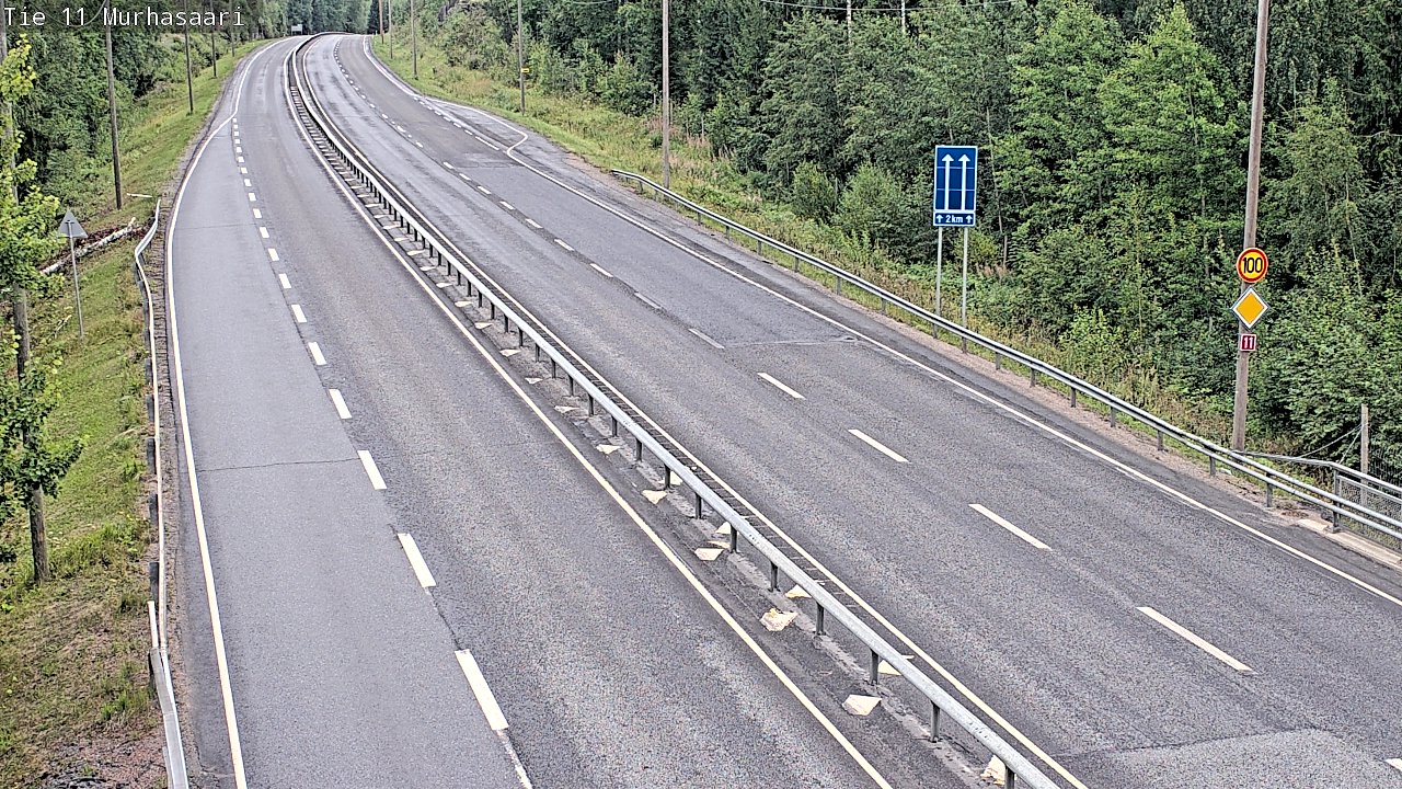 Weather Camera Image Road 11 Nokia, Murhasaari, Nokia, Pirkanmaa
