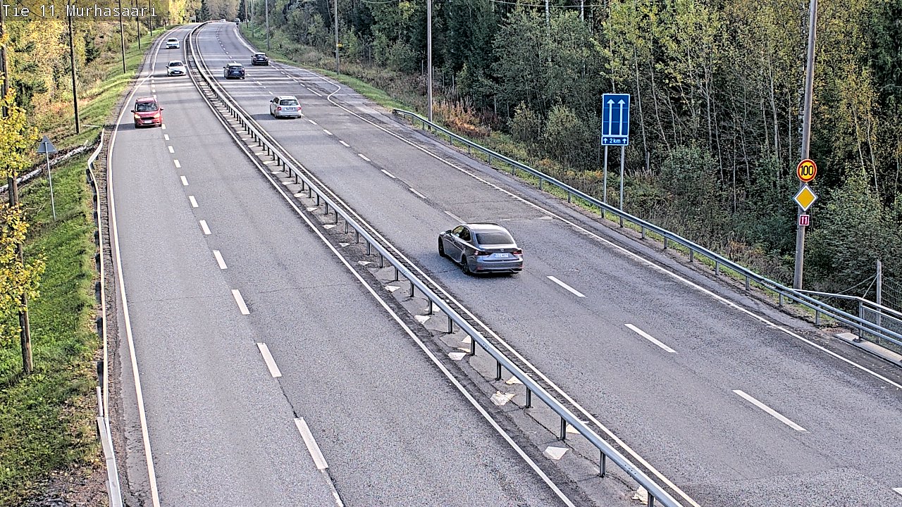 Weather Camera Image Road 11 Nokia, Murhasaari, Nokia, Pirkanmaa