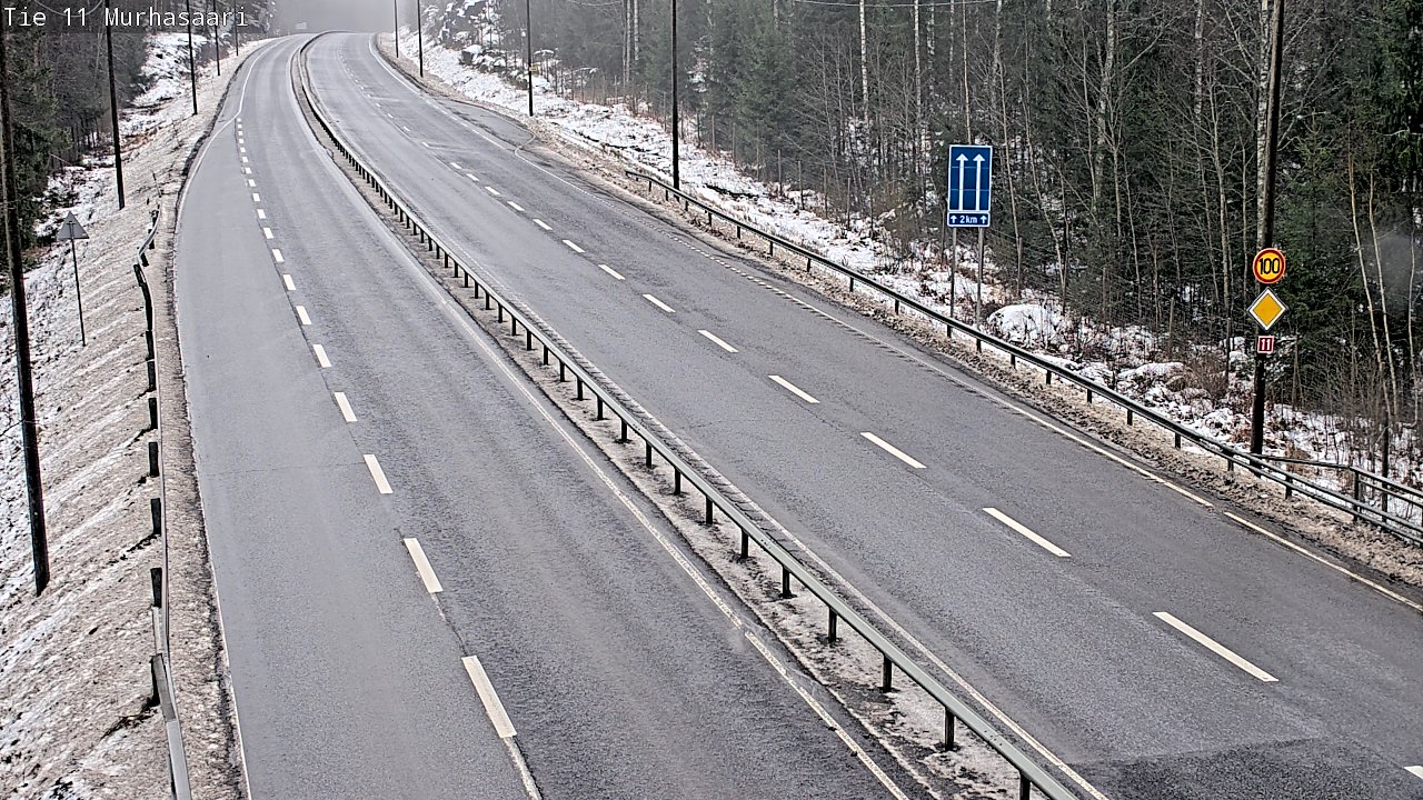 Weather Camera Image Väg 11 Nokia, Murhasaari, Nokia, Pirkanmaa