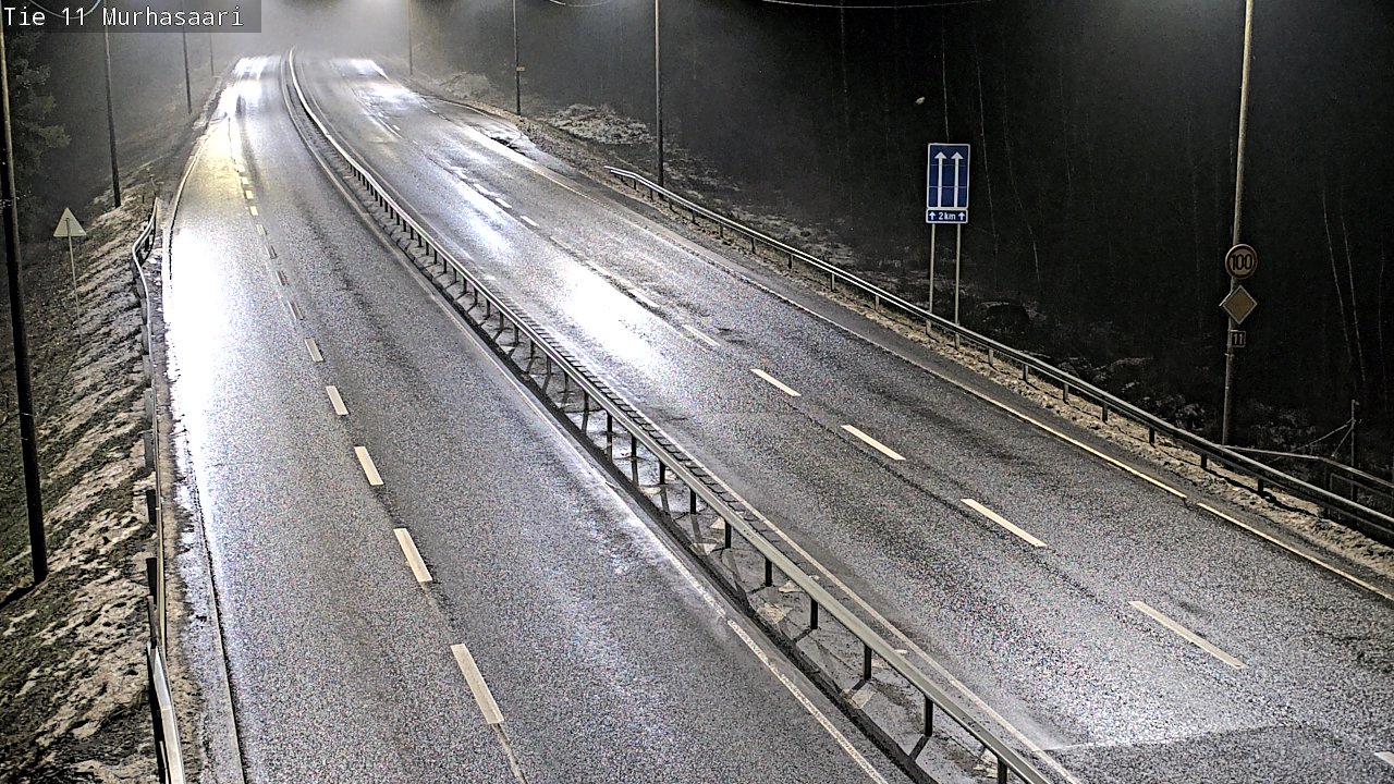 Weather Camera Image Väg 11 Nokia, Murhasaari, Nokia, Pirkanmaa