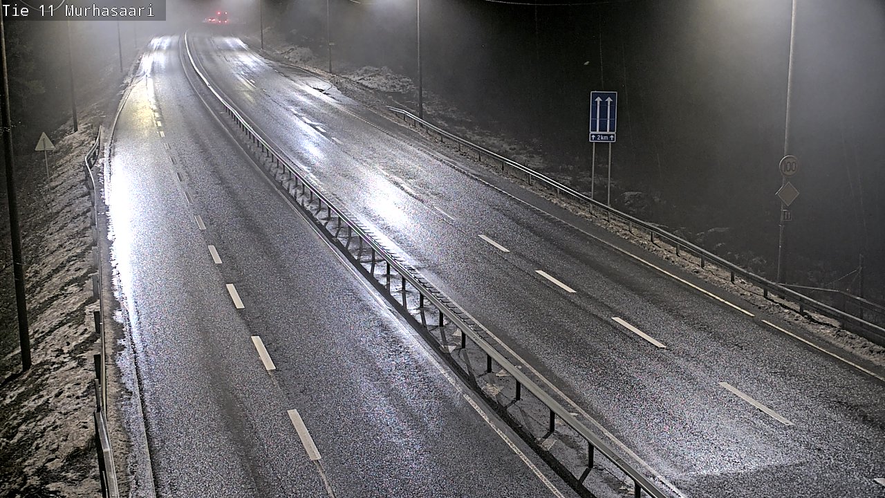Weather Camera Image Väg 11 Nokia, Murhasaari, Nokia, Pirkanmaa