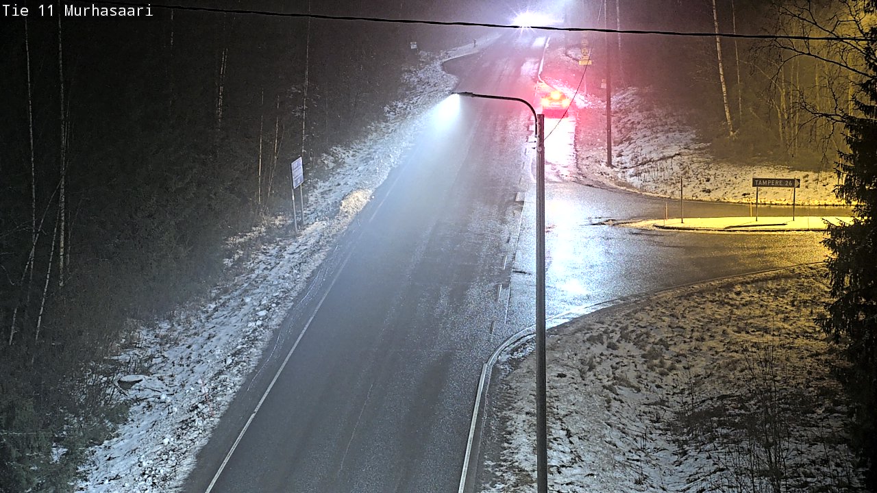 Weather Camera Image Väg 11 Nokia, Murhasaari, Nokia, Pirkanmaa