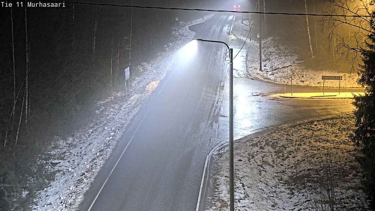 Weather Camera Image Väg 11 Nokia, Murhasaari, Nokia, Pirkanmaa