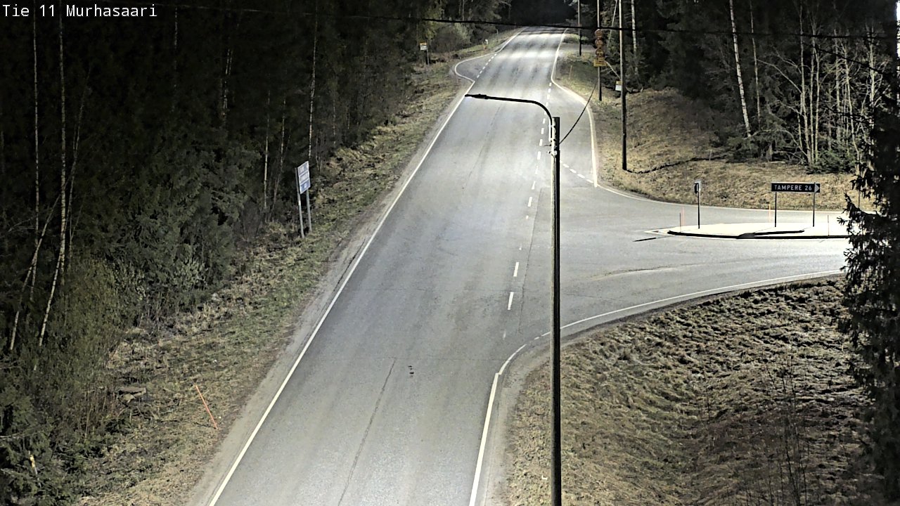Weather Camera Image Road 11 Nokia, Murhasaari, Nokia, Pirkanmaa