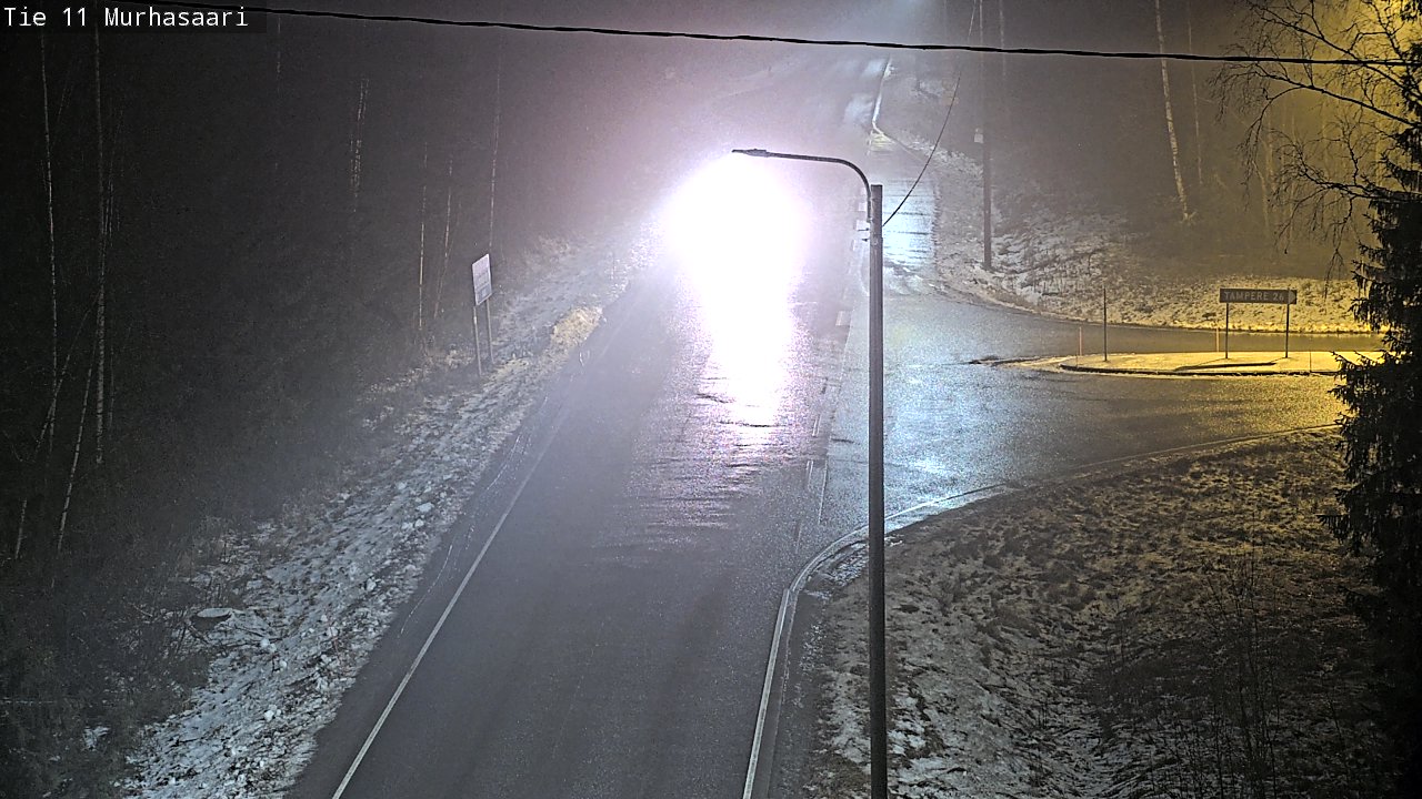 Weather Camera Image Väg 11 Nokia, Murhasaari, Nokia, Pirkanmaa