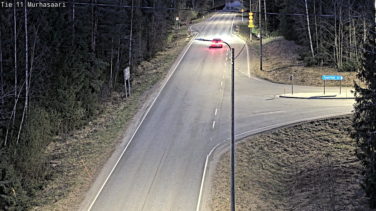 Weather Camera Image Väg 11 Nokia, Murhasaari, Nokia, Pirkanmaa