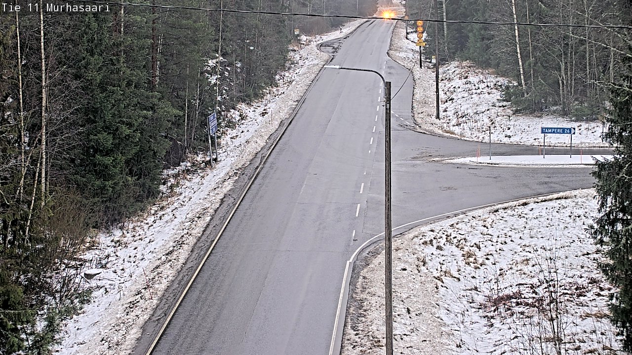 Weather Camera Image Väg 11 Nokia, Murhasaari, Nokia, Pirkanmaa