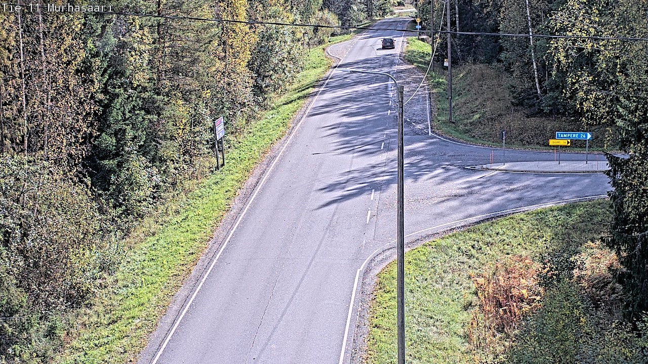 Weather Camera Image Road 11 Nokia, Murhasaari, Nokia, Pirkanmaa