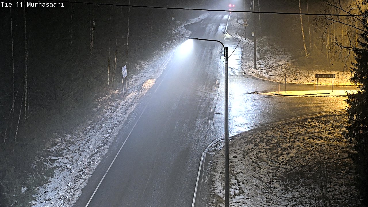 Weather Camera Image Väg 11 Nokia, Murhasaari, Nokia, Pirkanmaa