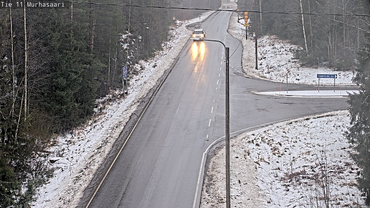 Weather Camera Image Väg 11 Nokia, Murhasaari, Nokia, Pirkanmaa