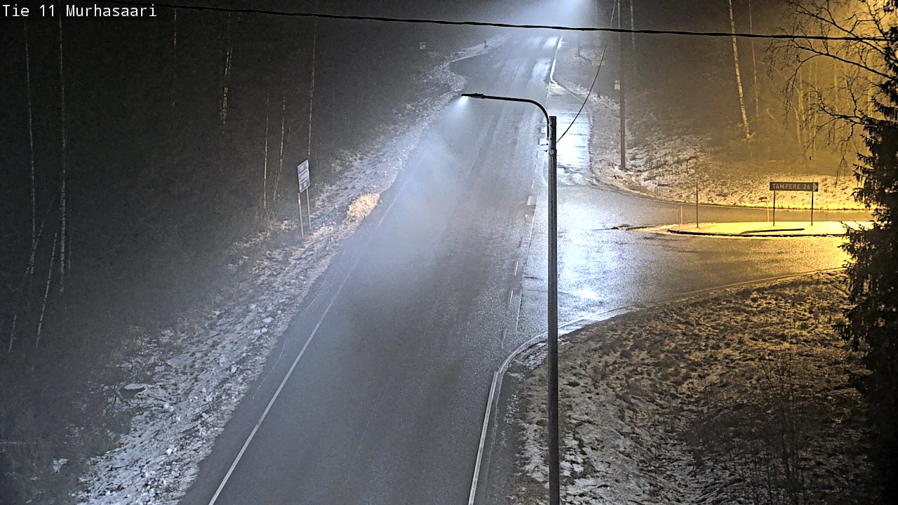 Weather Camera Image Väg 11 Nokia, Murhasaari, Nokia, Pirkanmaa