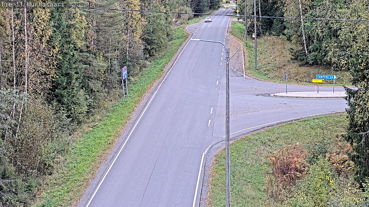 Weather Camera Image Road 11 Nokia, Murhasaari, Nokia, Pirkanmaa