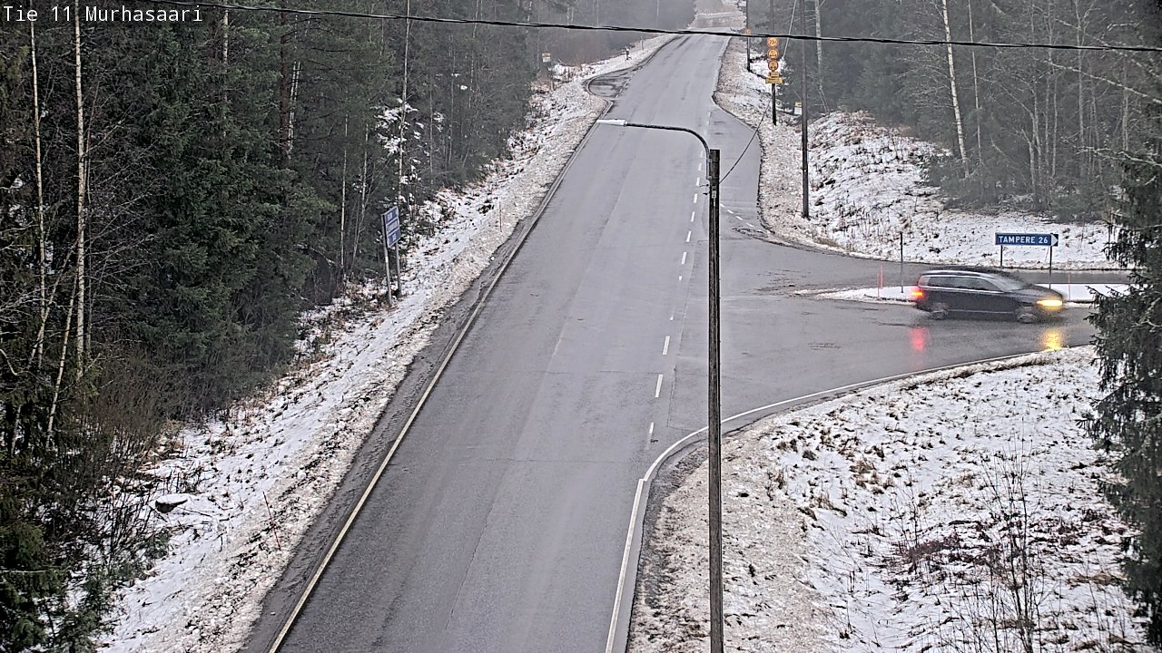 Weather Camera Image Väg 11 Nokia, Murhasaari, Nokia, Pirkanmaa
