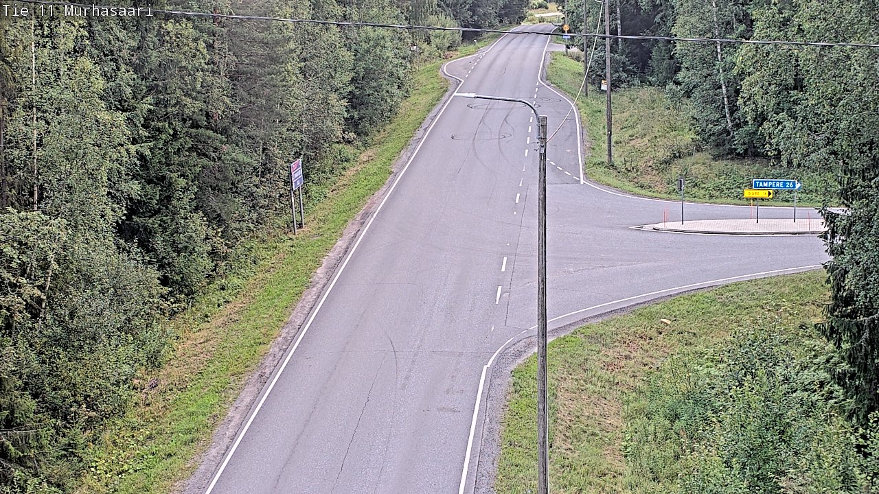 Weather Camera Image Väg 11 Nokia, Murhasaari, Nokia, Pirkanmaa