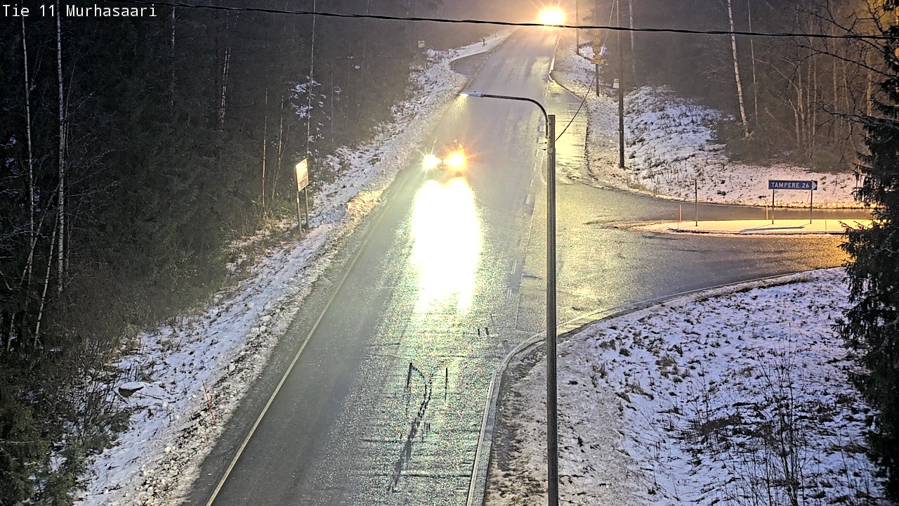 Weather Camera Image Väg 11 Nokia, Murhasaari, Nokia, Pirkanmaa