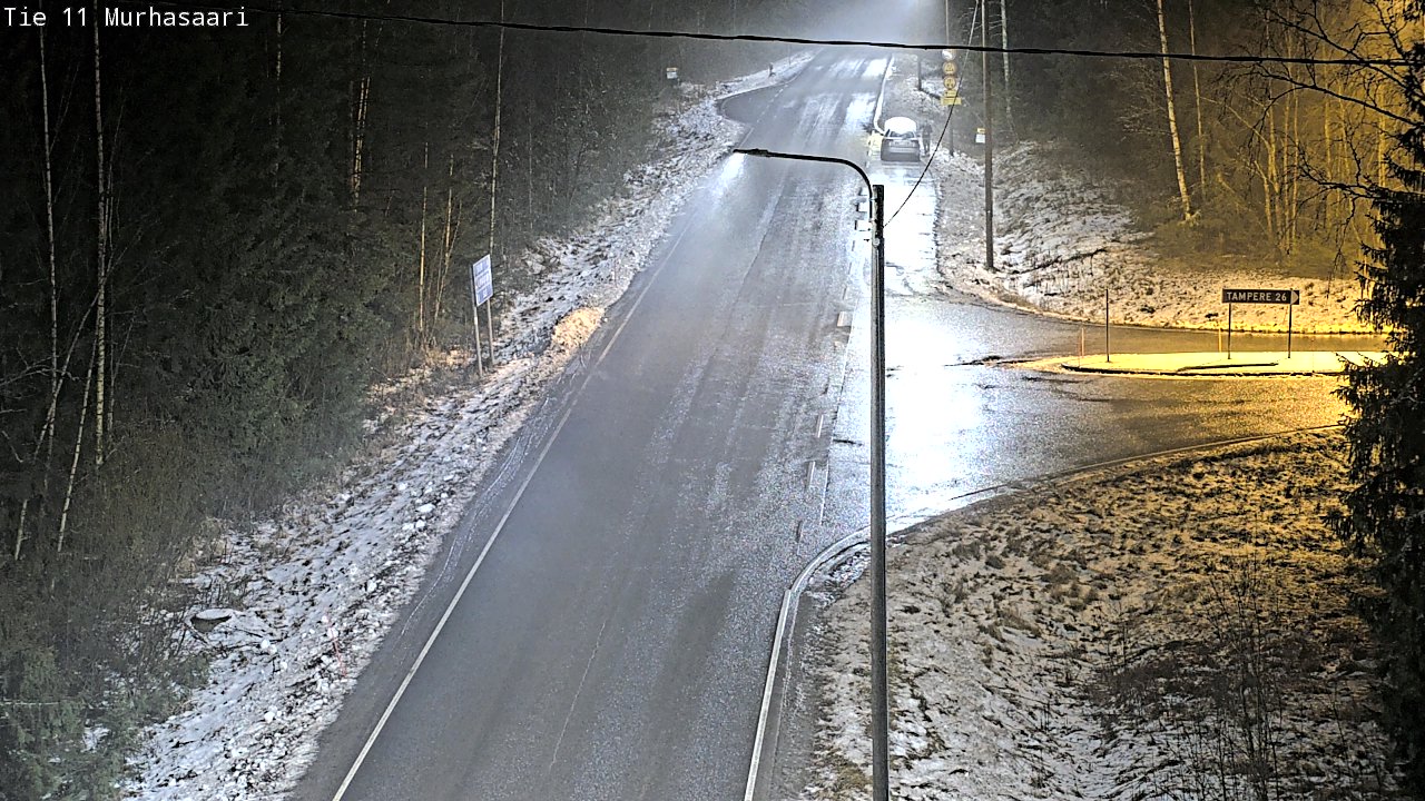 Weather Camera Image Väg 11 Nokia, Murhasaari, Nokia, Pirkanmaa