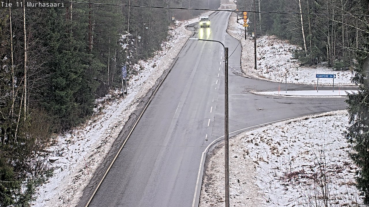 Weather Camera Image Väg 11 Nokia, Murhasaari, Nokia, Pirkanmaa