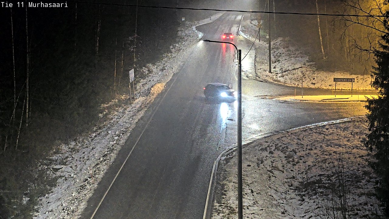 Weather Camera Image Väg 11 Nokia, Murhasaari, Nokia, Pirkanmaa