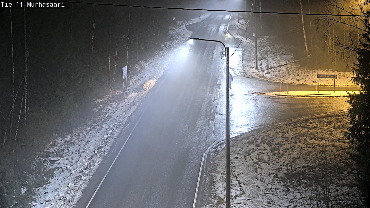 Weather Camera Image Väg 11 Nokia, Murhasaari, Nokia, Pirkanmaa