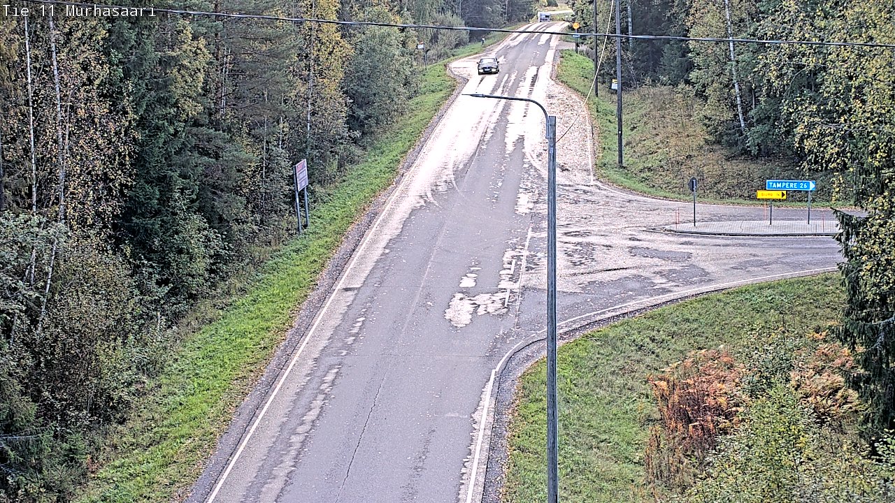Weather Camera Image Road 11 Nokia, Murhasaari, Nokia, Pirkanmaa