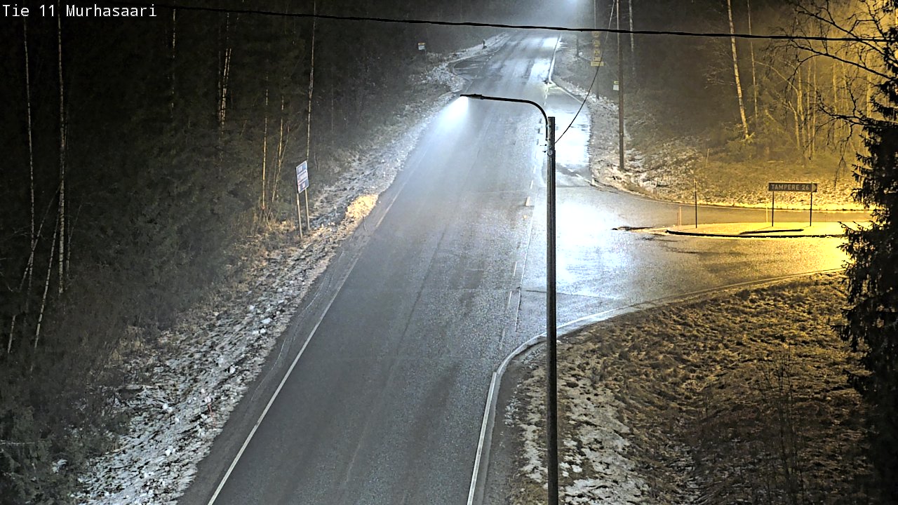Weather Camera Image Väg 11 Nokia, Murhasaari, Nokia, Pirkanmaa