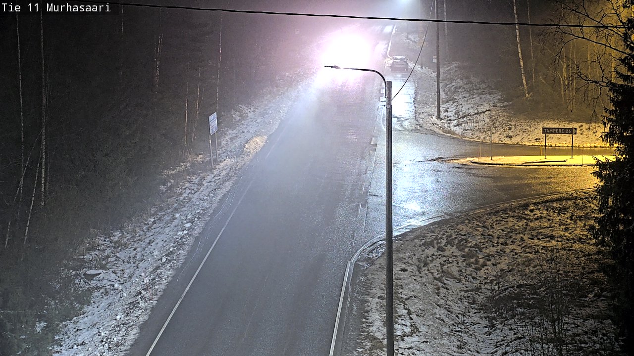 Weather Camera Image Väg 11 Nokia, Murhasaari, Nokia, Pirkanmaa