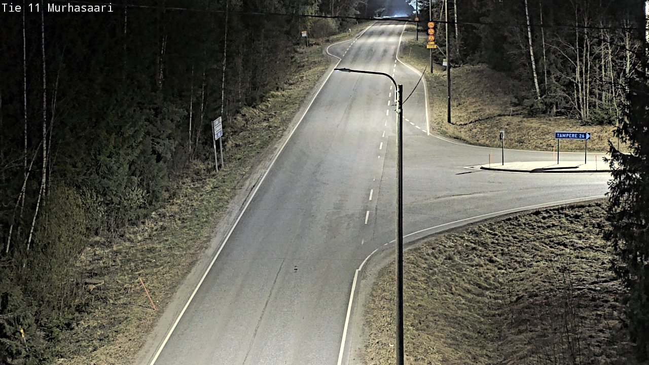 Weather Camera Image Road 11 Nokia, Murhasaari, Nokia, Pirkanmaa