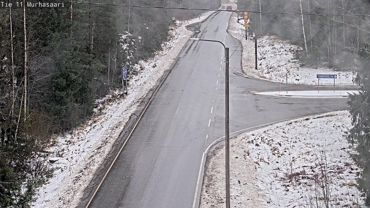 Weather Camera Image Väg 11 Nokia, Murhasaari, Nokia, Pirkanmaa