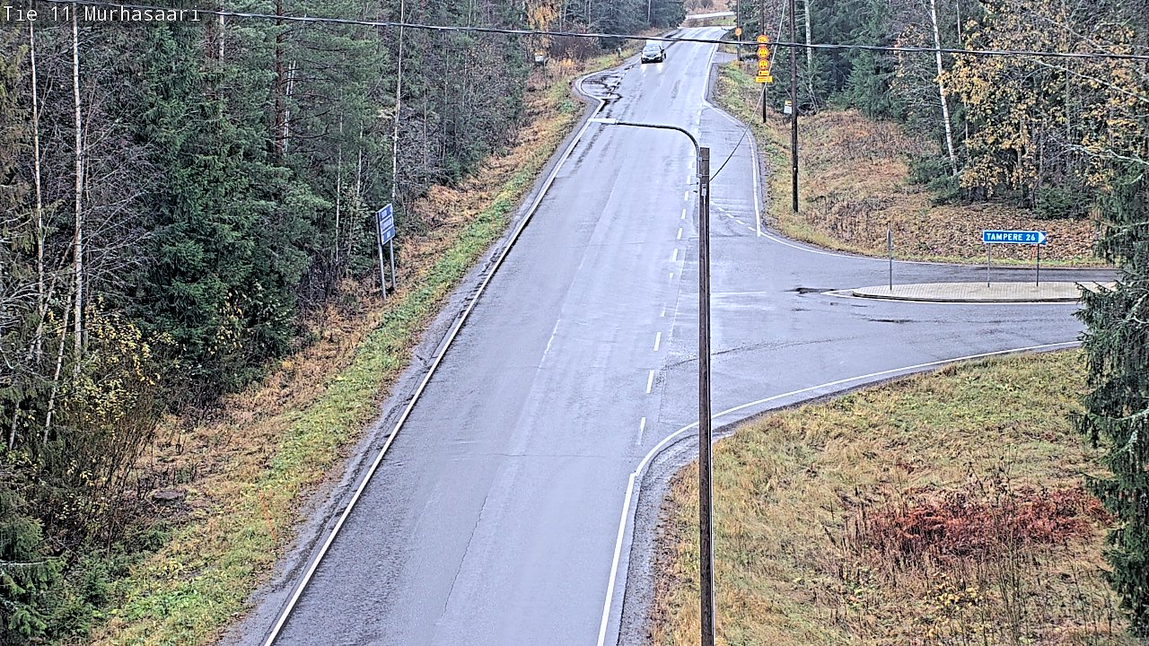 Weather Camera Image Väg 11 Nokia, Murhasaari, Nokia, Pirkanmaa