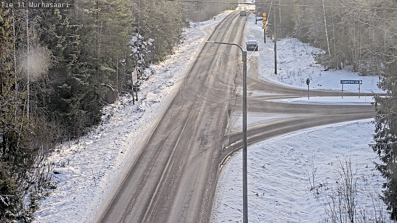 Weather Camera Image Road 11 Nokia, Murhasaari, Nokia, Pirkanmaa