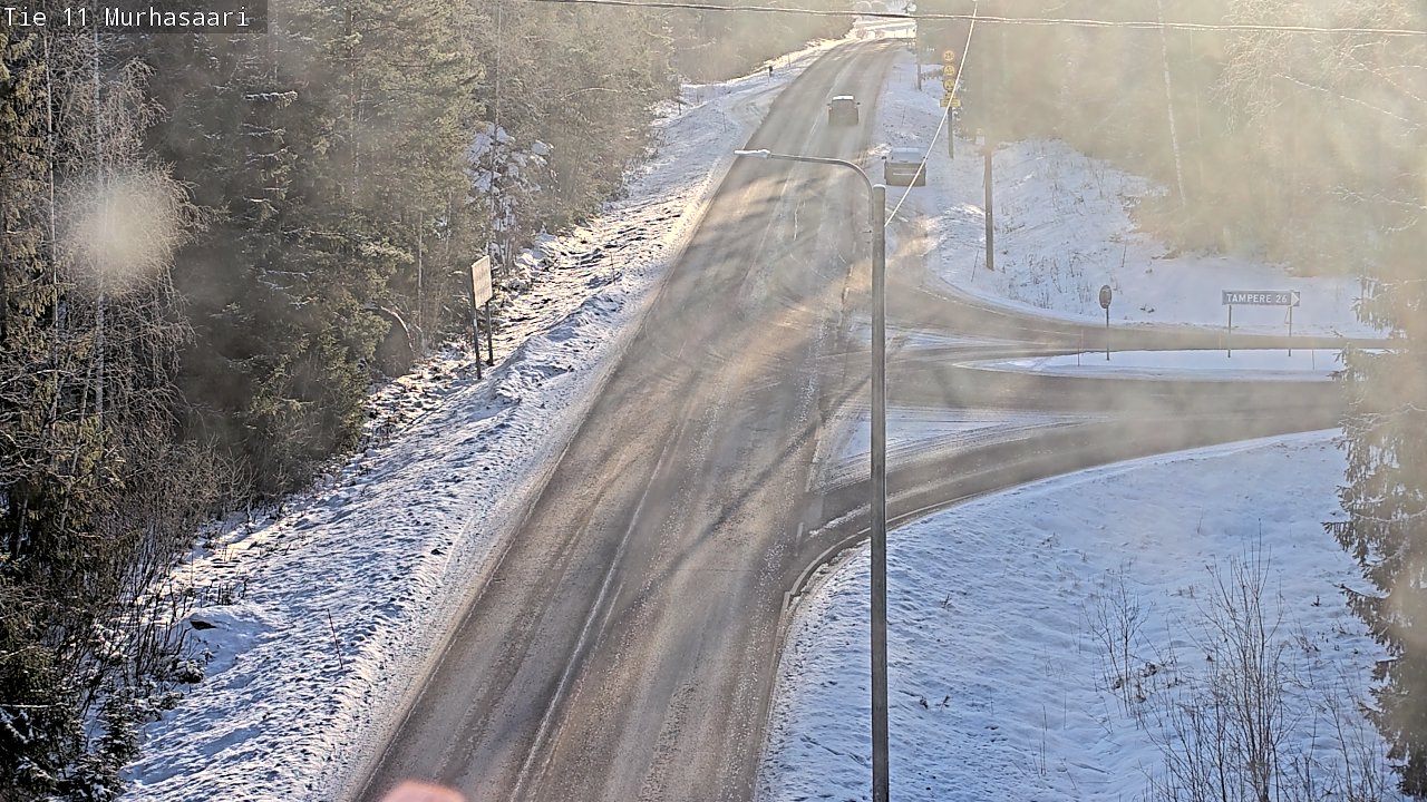 Weather Camera Image Road 11 Nokia, Murhasaari, Nokia, Pirkanmaa