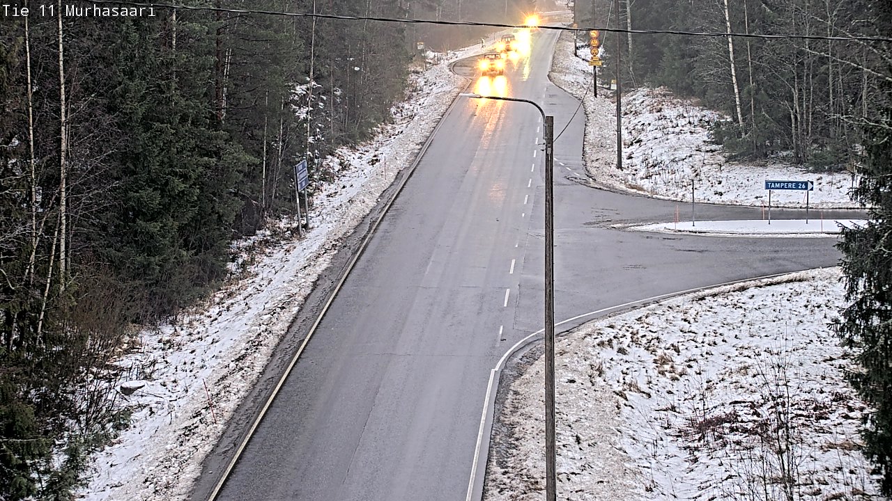 Weather Camera Image Väg 11 Nokia, Murhasaari, Nokia, Pirkanmaa