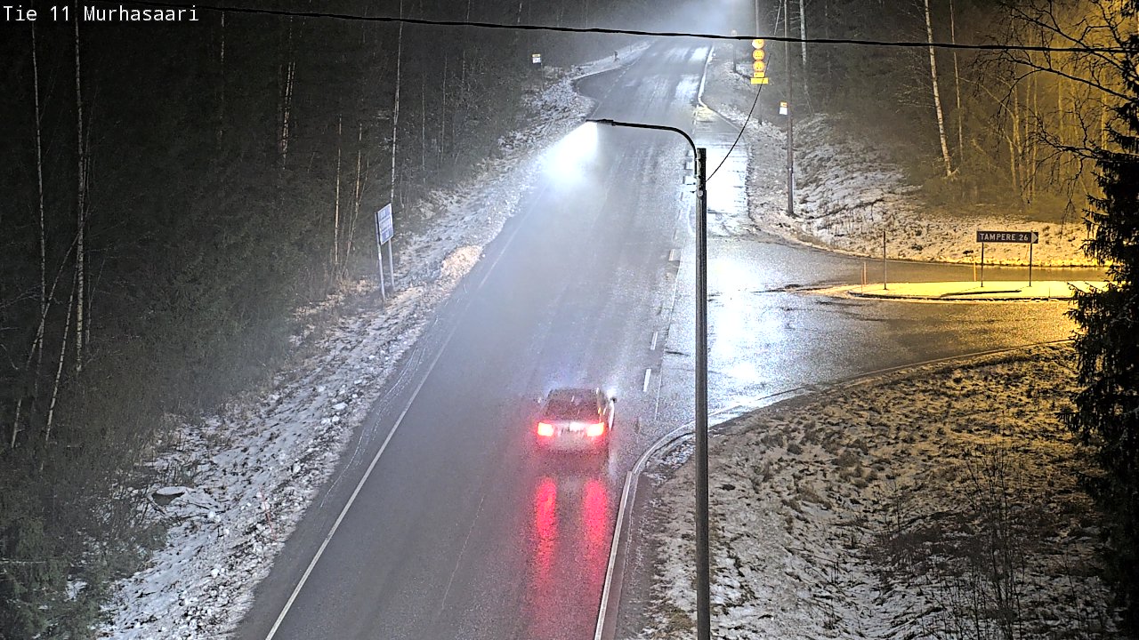 Weather Camera Image Väg 11 Nokia, Murhasaari, Nokia, Pirkanmaa