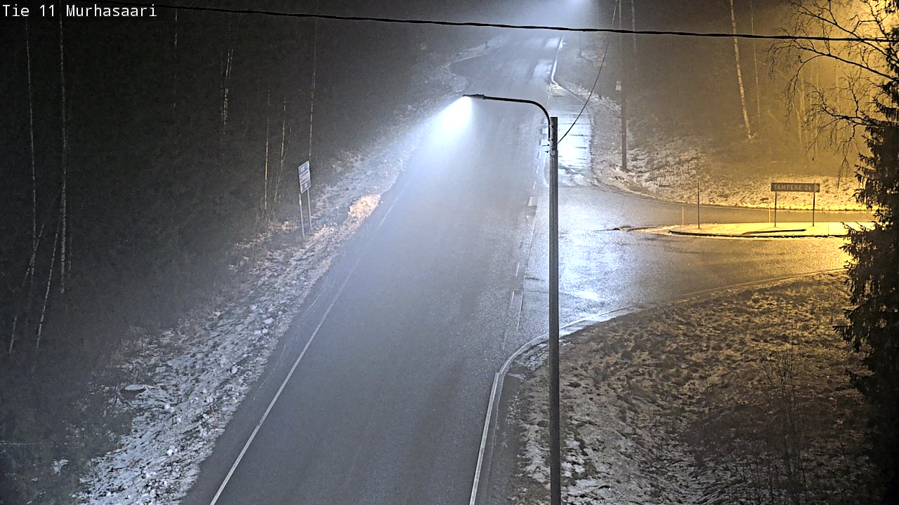 Weather Camera Image Väg 11 Nokia, Murhasaari, Nokia, Pirkanmaa