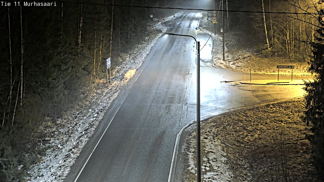 Weather Camera Image Väg 11 Nokia, Murhasaari, Nokia, Pirkanmaa