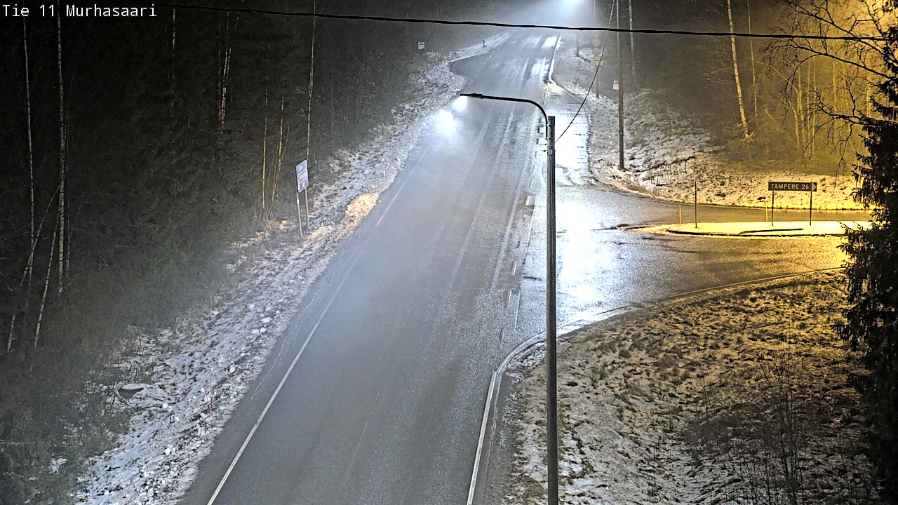 Weather Camera Image Väg 11 Nokia, Murhasaari, Nokia, Pirkanmaa