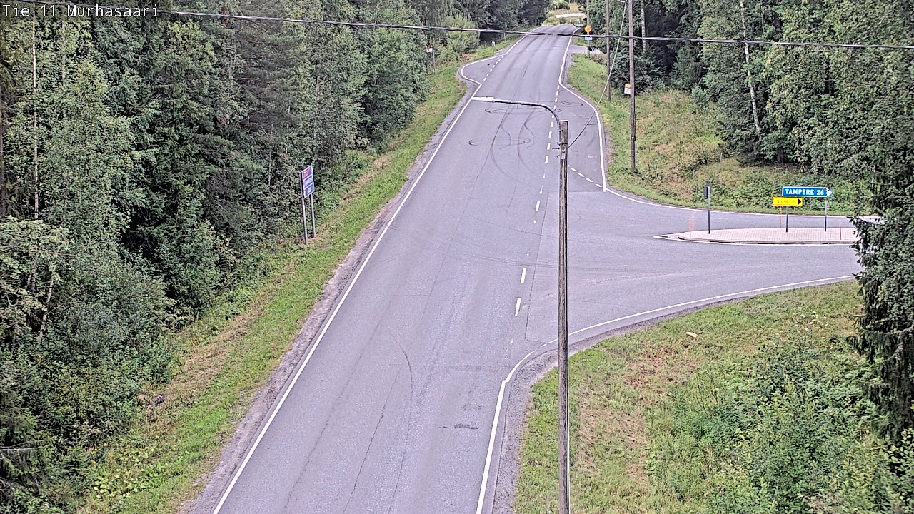 Weather Camera Image Väg 11 Nokia, Murhasaari, Nokia, Pirkanmaa