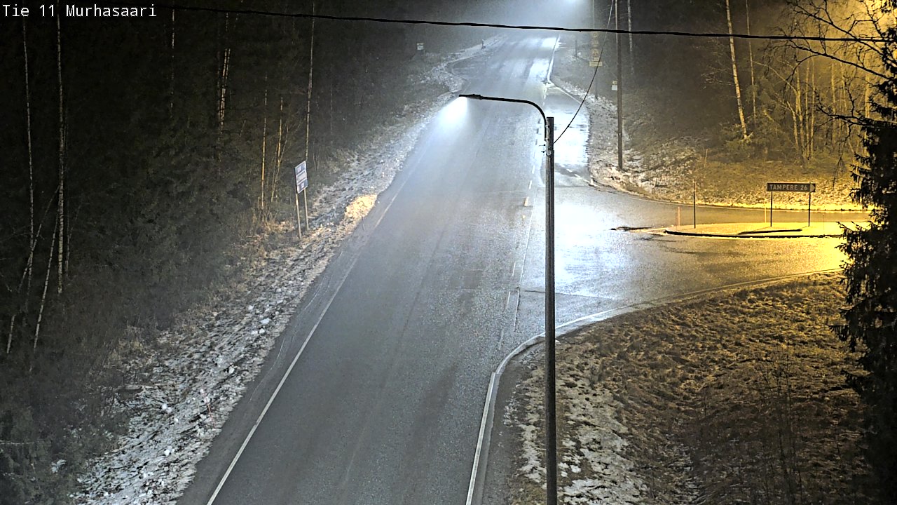 Weather Camera Image Väg 11 Nokia, Murhasaari, Nokia, Pirkanmaa