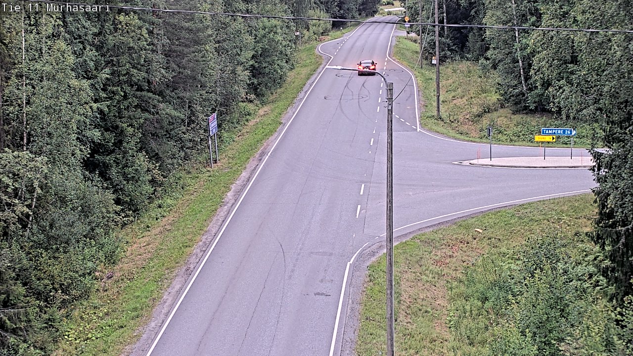 Weather Camera Image Road 11 Nokia, Murhasaari, Nokia, Pirkanmaa