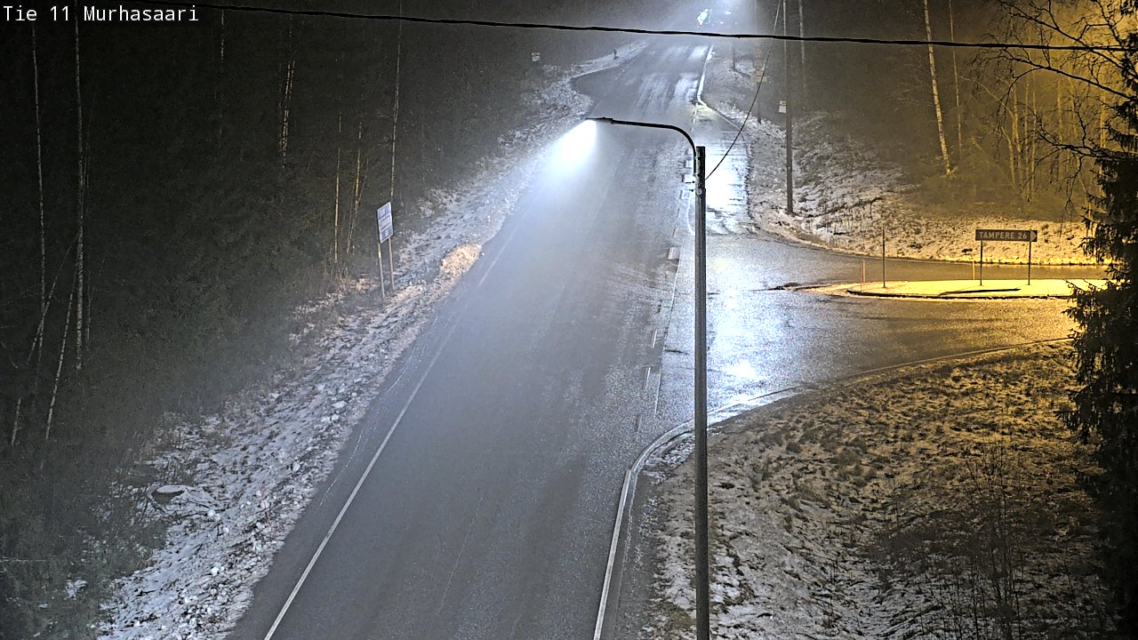 Weather Camera Image Väg 11 Nokia, Murhasaari, Nokia, Pirkanmaa