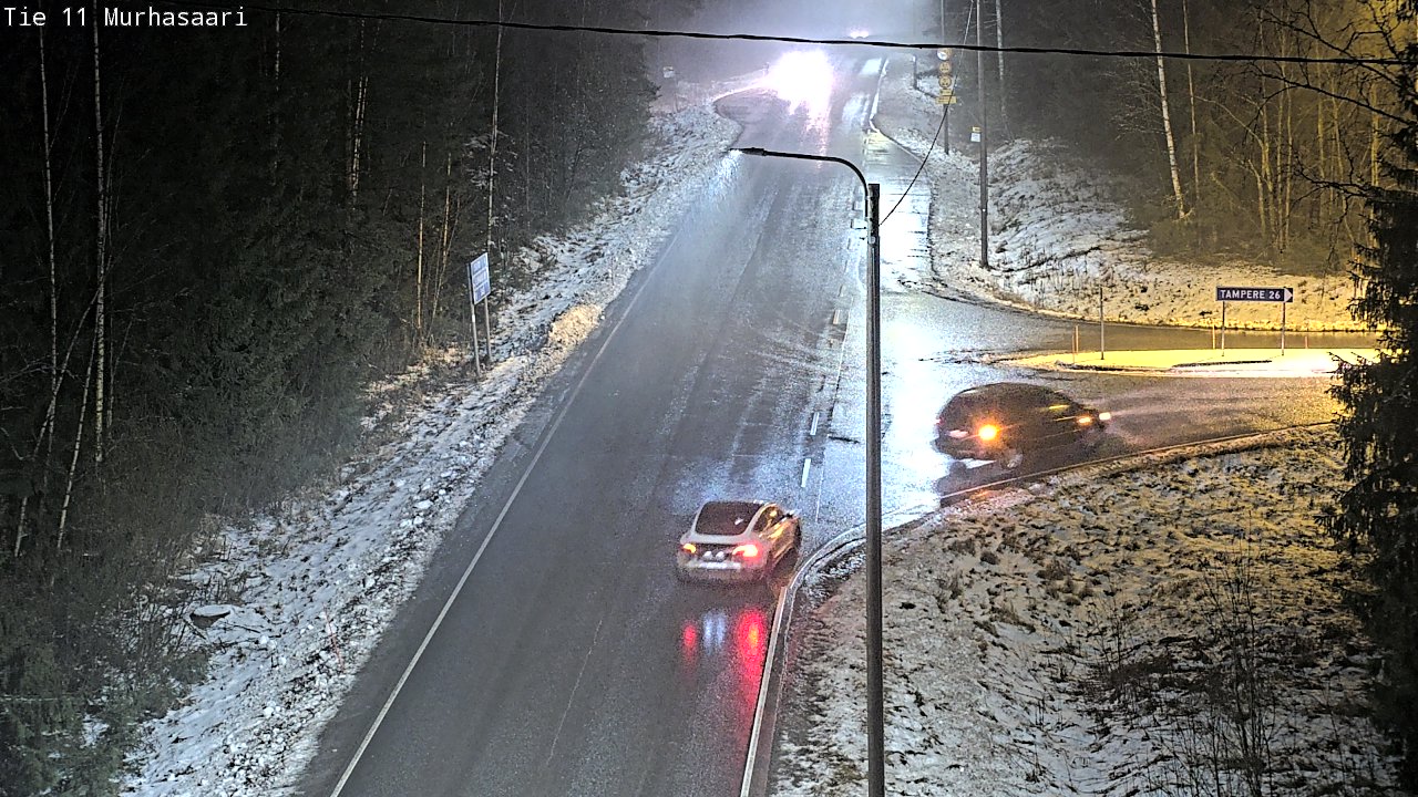 Weather Camera Image Väg 11 Nokia, Murhasaari, Nokia, Pirkanmaa